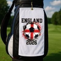 England 2026 North American Soccer Tournament Golf Towel thumb 2