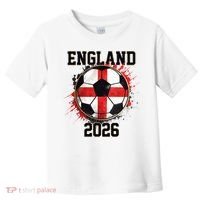 England 2026 North American Soccer Tournament Toddler T-Shirt thumb 0