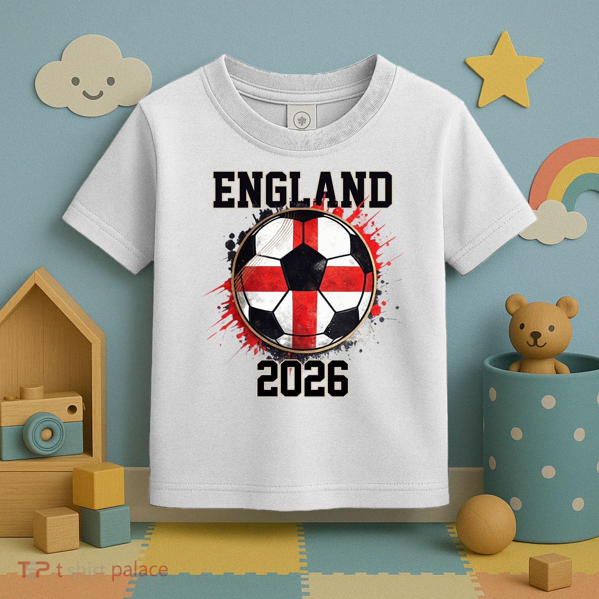 England 2026 North American Soccer Tournament Toddler T-Shirt