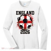 England 2026 North American Soccer Tournament Women's Long Sleeve Shirt thumb 0