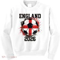 England 2026 North American Soccer Tournament Kids Sweatshirt thumb 0