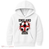 England 2026 North American Soccer Tournament Kids Hoodie thumb 0