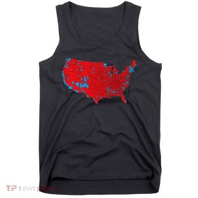 Election 2024 Results Map Trump Wins Counties Tank Top