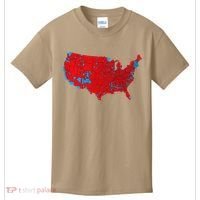 Election 2024 Results Map Trump Wins Counties Kids T-Shirt thumb 0