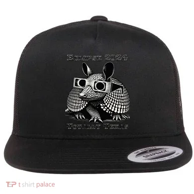 Eclipse 2024 Totally Texas Flat Bill Trucker Hat
