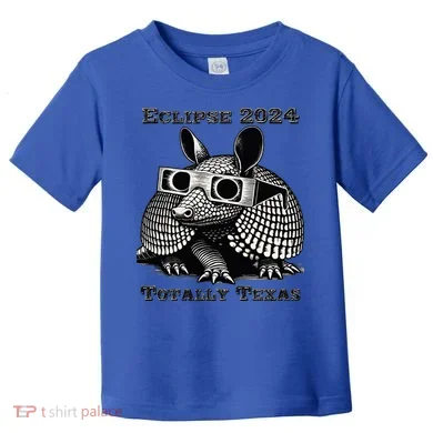 Eclipse 2024 Totally Texas Toddler T-Shirt
