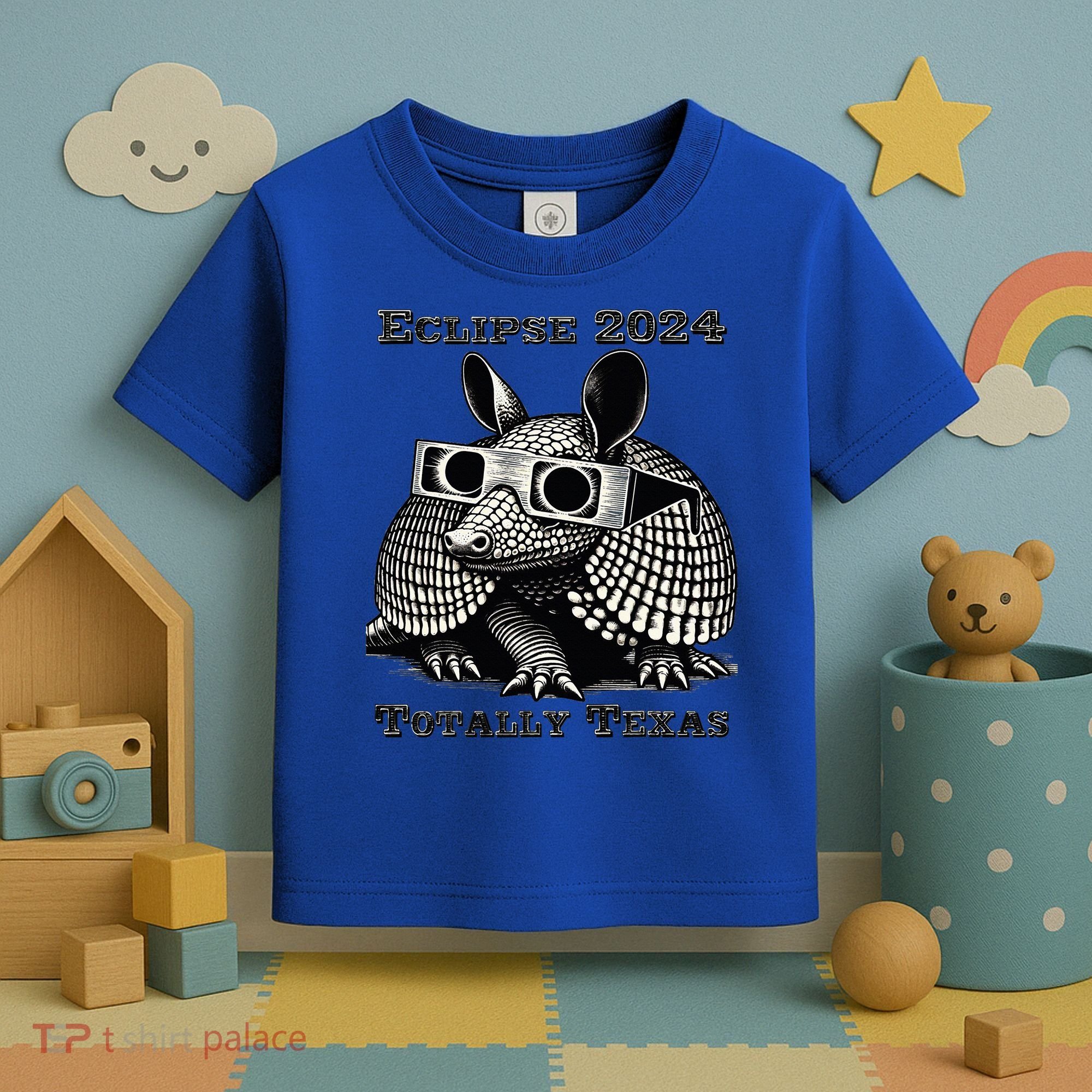 Eclipse 2024 Totally Texas Toddler T-Shirt