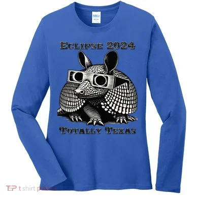 Eclipse 2024 Totally Texas Women's Long Sleeve Shirt