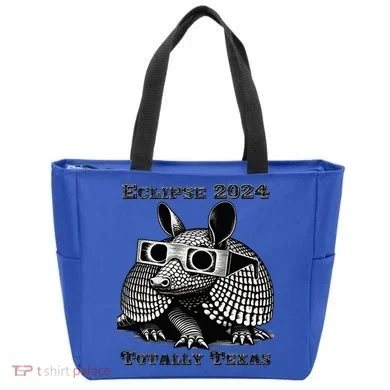 Eclipse 2024 Totally Texas Tote Bag