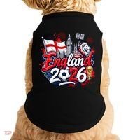 England 2026 World Soccer Fan Gear Doggie Tank thumb 0
