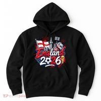England 2026 World Soccer Fan Gear Hoodie thumb 0