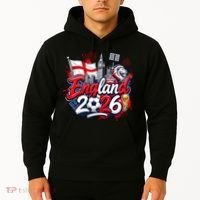 England 2026 World Soccer Fan Gear Hoodie thumb 2