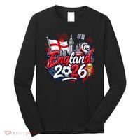 England 2026 World Soccer Fan Gear Long Sleeve Shirt thumb 0
