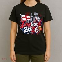 England 2026 World Soccer Fan Gear T-Shirt thumb 4