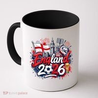 England 2026 World Soccer Fan Gear Coffee Mug thumb 0