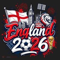 England 2026 World Soccer Fan Gear Beanie thumb 2