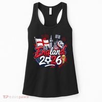 England 2026 World Soccer Fan Gear Women's Tank Top thumb 0