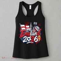 England 2026 World Soccer Fan Gear Women's Tank Top thumb 3