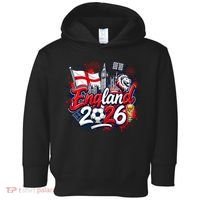 England 2026 World Soccer Fan Gear Toddler Hoodie thumb 0