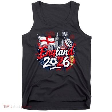 England 2026 World Soccer Fan Gear Tank Top