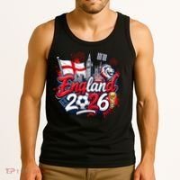 England 2026 World Soccer Fan Gear Tank Top thumb 3