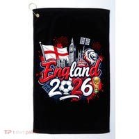 England 2026 World Soccer Fan Gear Golf Towel thumb 0