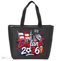 England 2026 World Soccer Fan Gear Tote Bag thumb 0