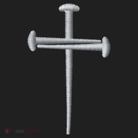 Embroidered 3 Nails Cross Jesus Christ Christian Faith In God Embroidered Beanie thumb 2