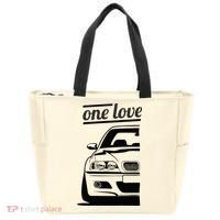 E46 3 Series One Love One Life Tote Bag thumb 0