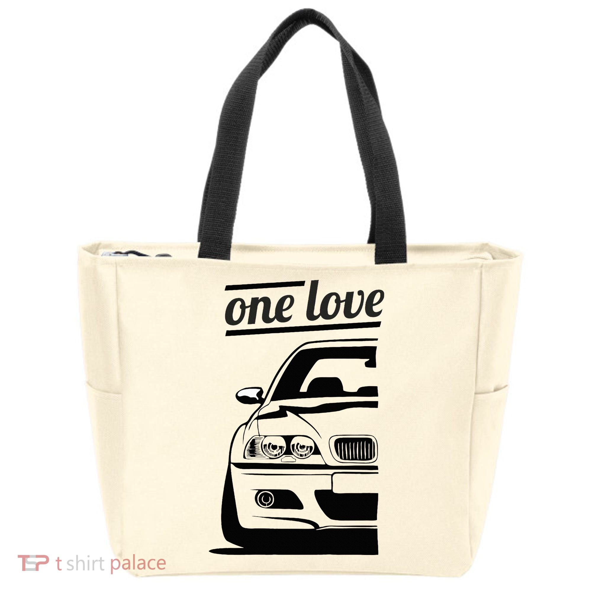 E46 3 Series One Love One Life Tote Bag