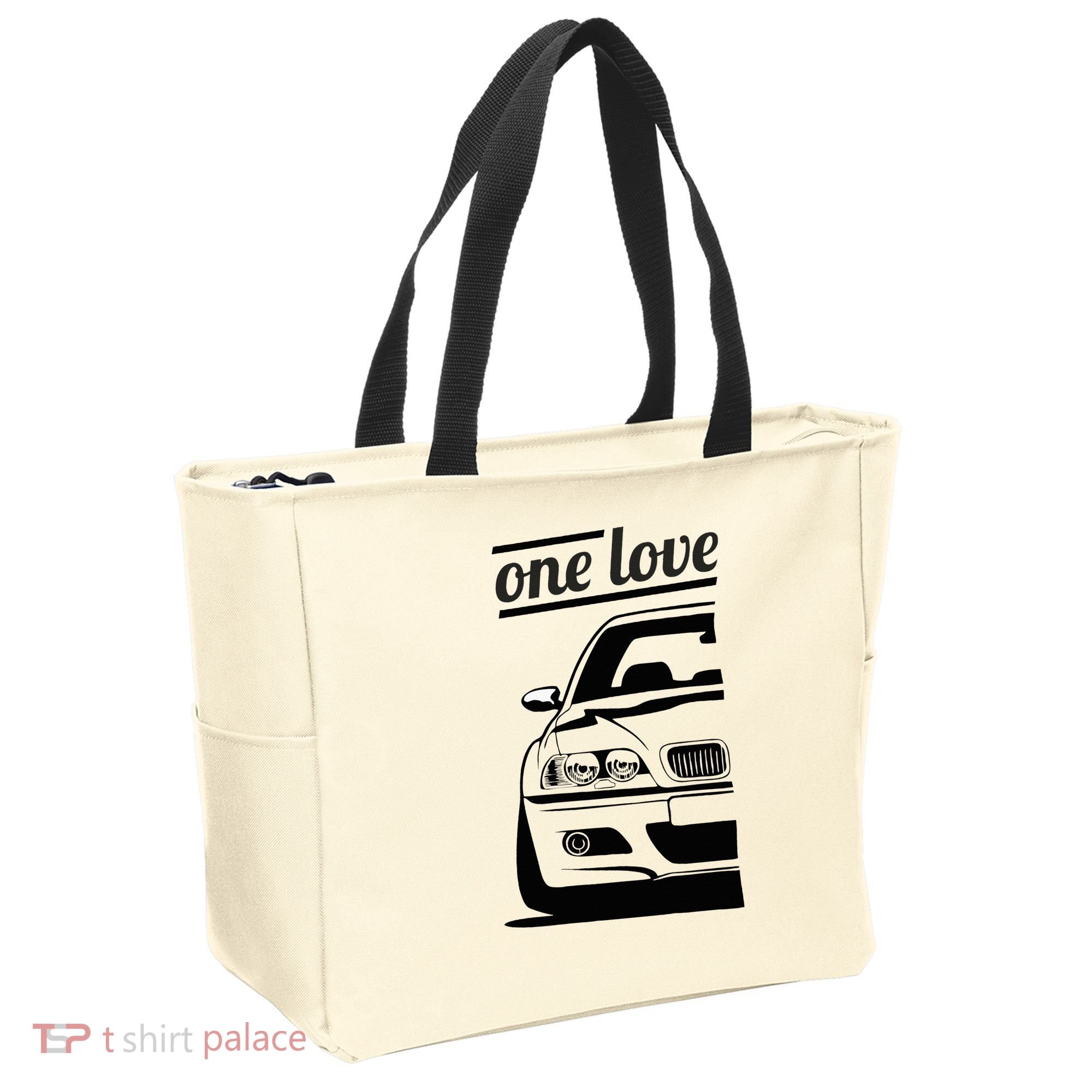 E46 3 Series One Love One Life Tote Bag