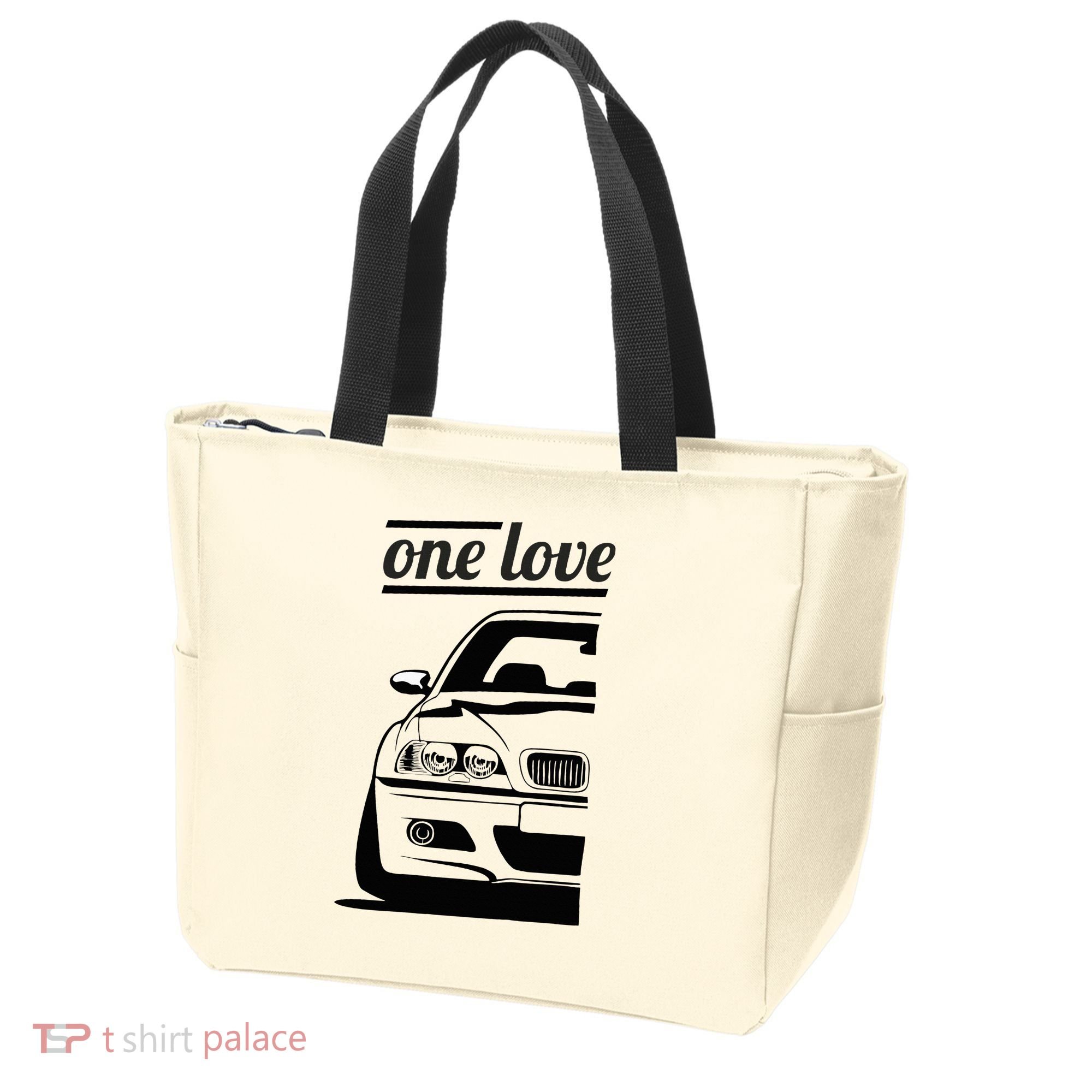 E46 3 Series One Love One Life Tote Bag