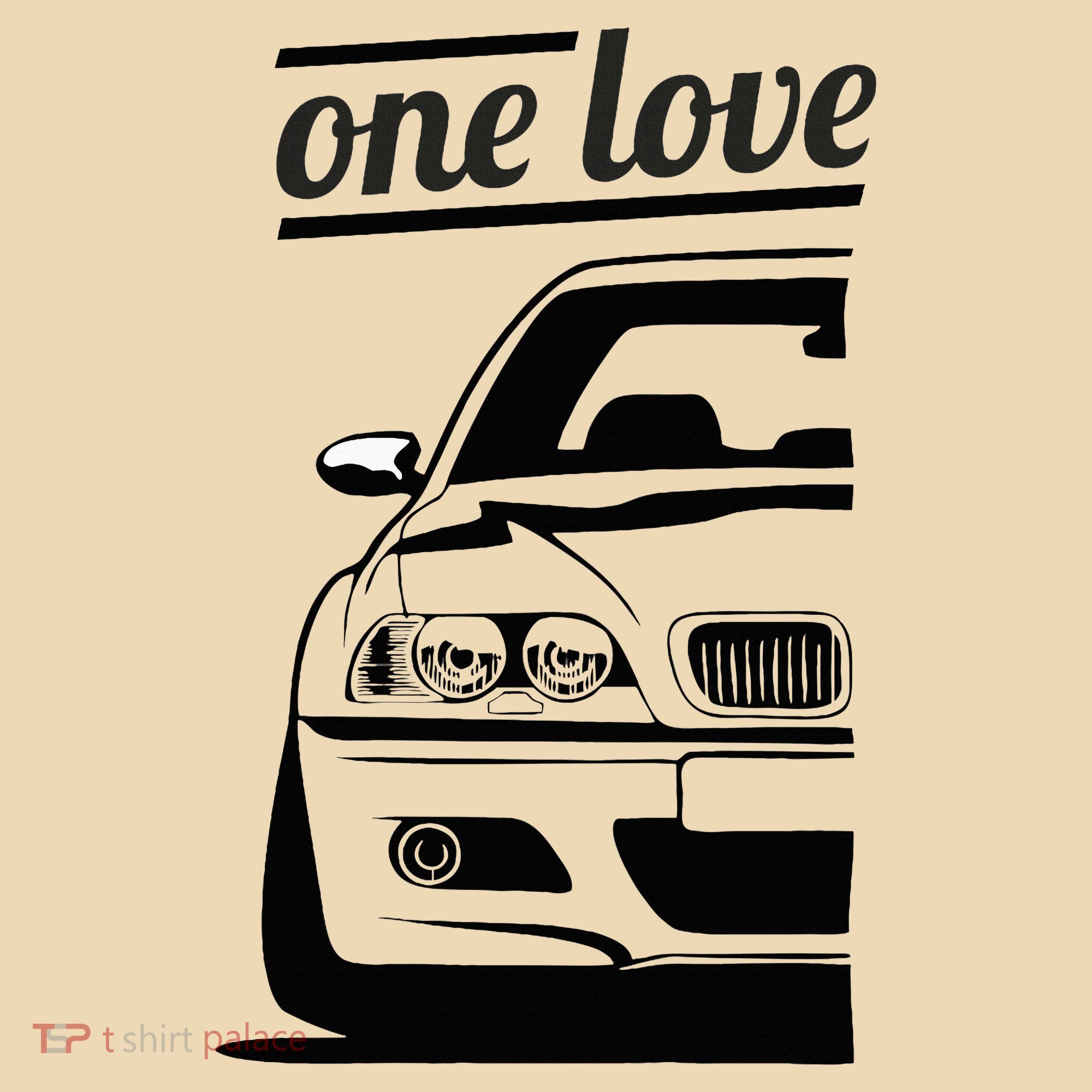 E46 3 Series One Love One Life Tote Bag