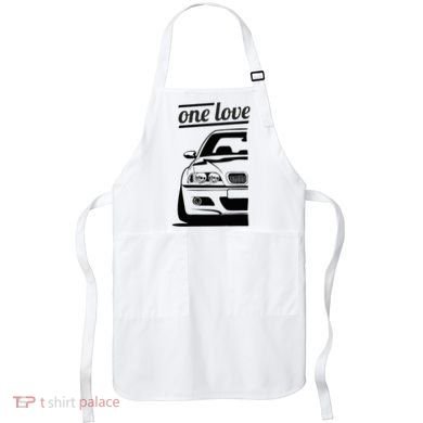 E46 3 Series One Love One Life Apron