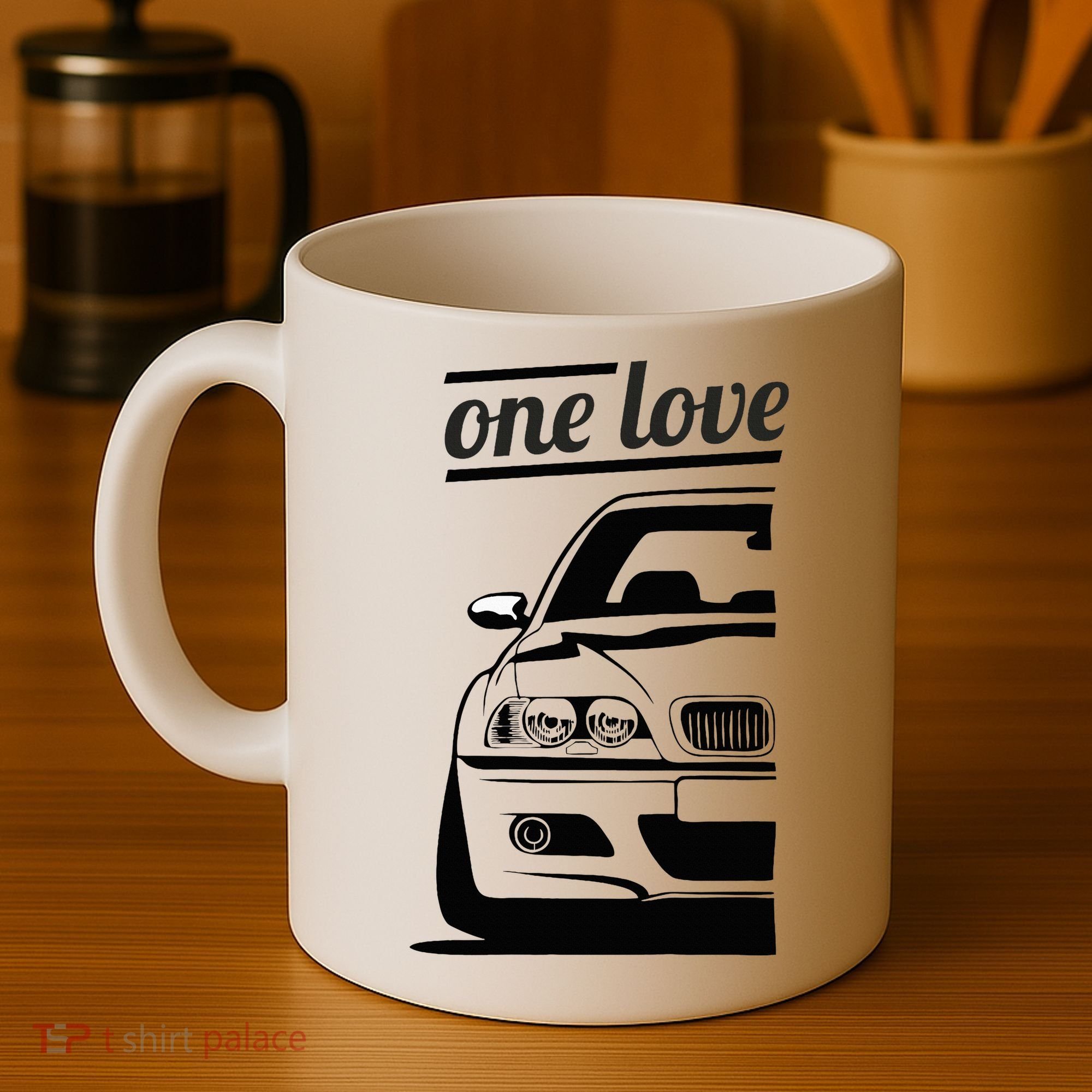 E46 3 Series One Love One Life Coffee Mug