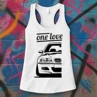 E46 3 Series One Love One Life Women's Tank Top thumb 3