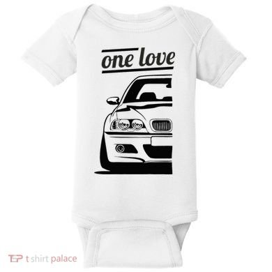 E46 3 Series One Love One Life Baby Bodysuit
