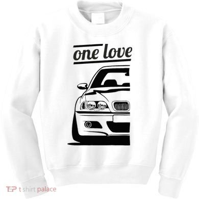 E46 3 Series One Love One Life Kids Sweatshirt