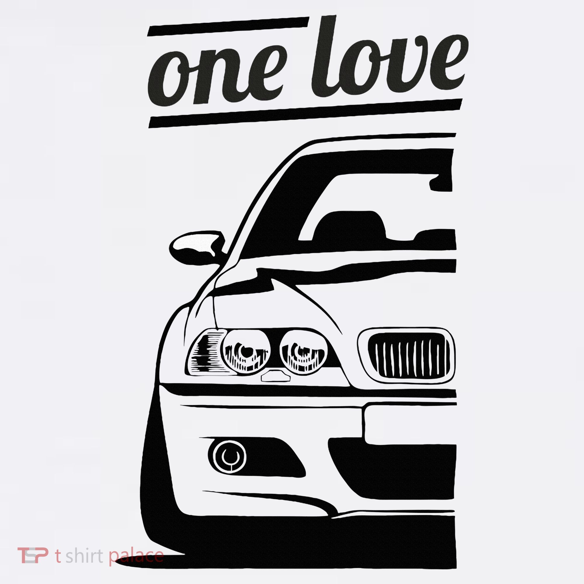 E46 3 Series One Love One Life Kids Hoodie