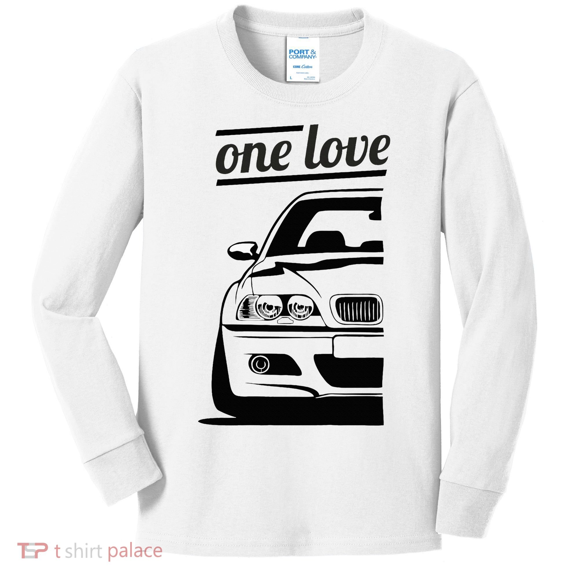 E46 3 Series One Love One Life Kids Long Sleeve Shirt