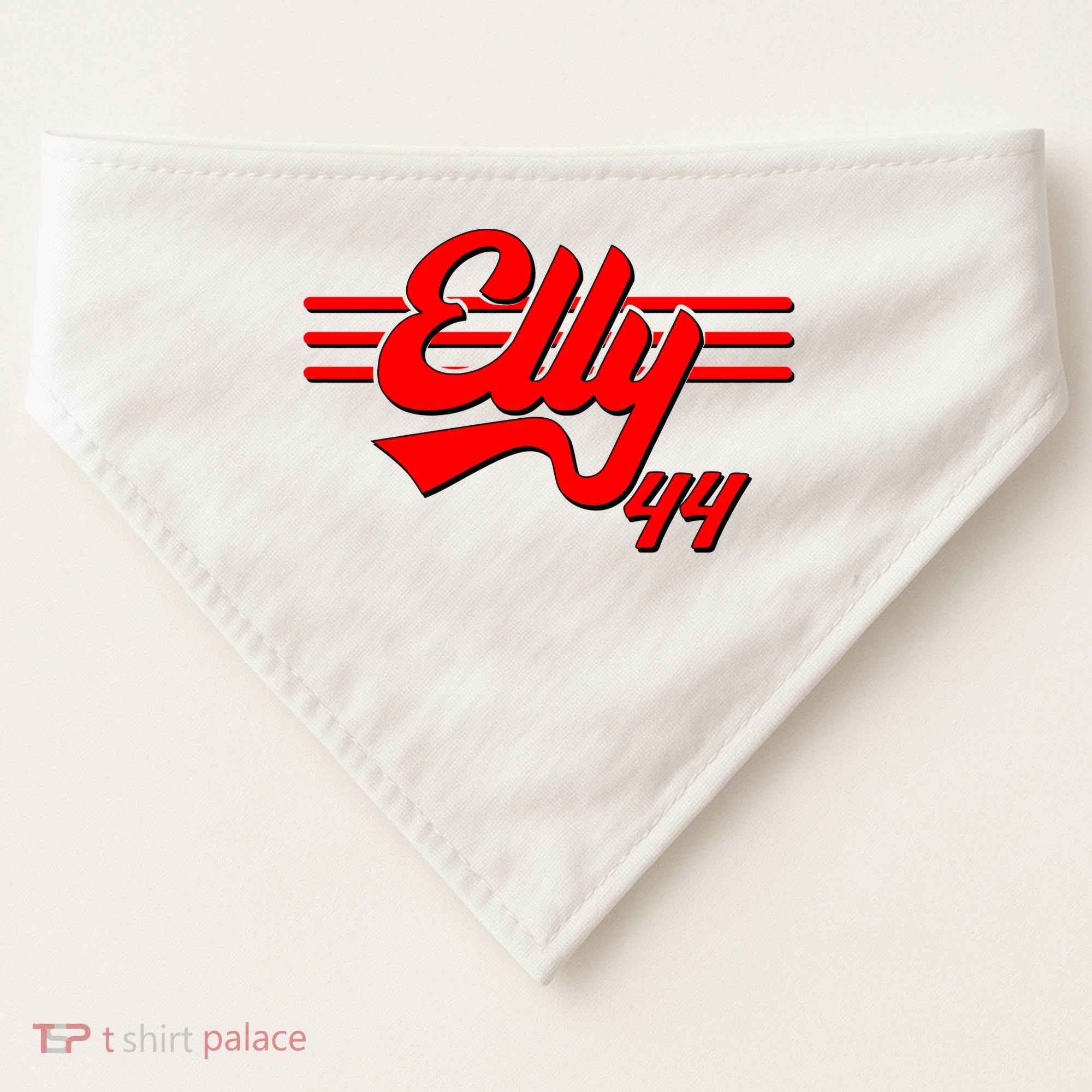 Elly 44 Cincinnati Baseball USA-Made Doggie Bandana