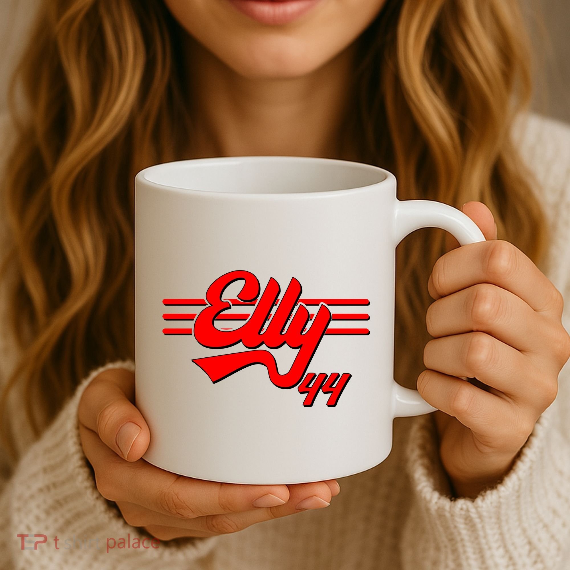 Elly 44 Cincinnati Baseball Coffee Mug