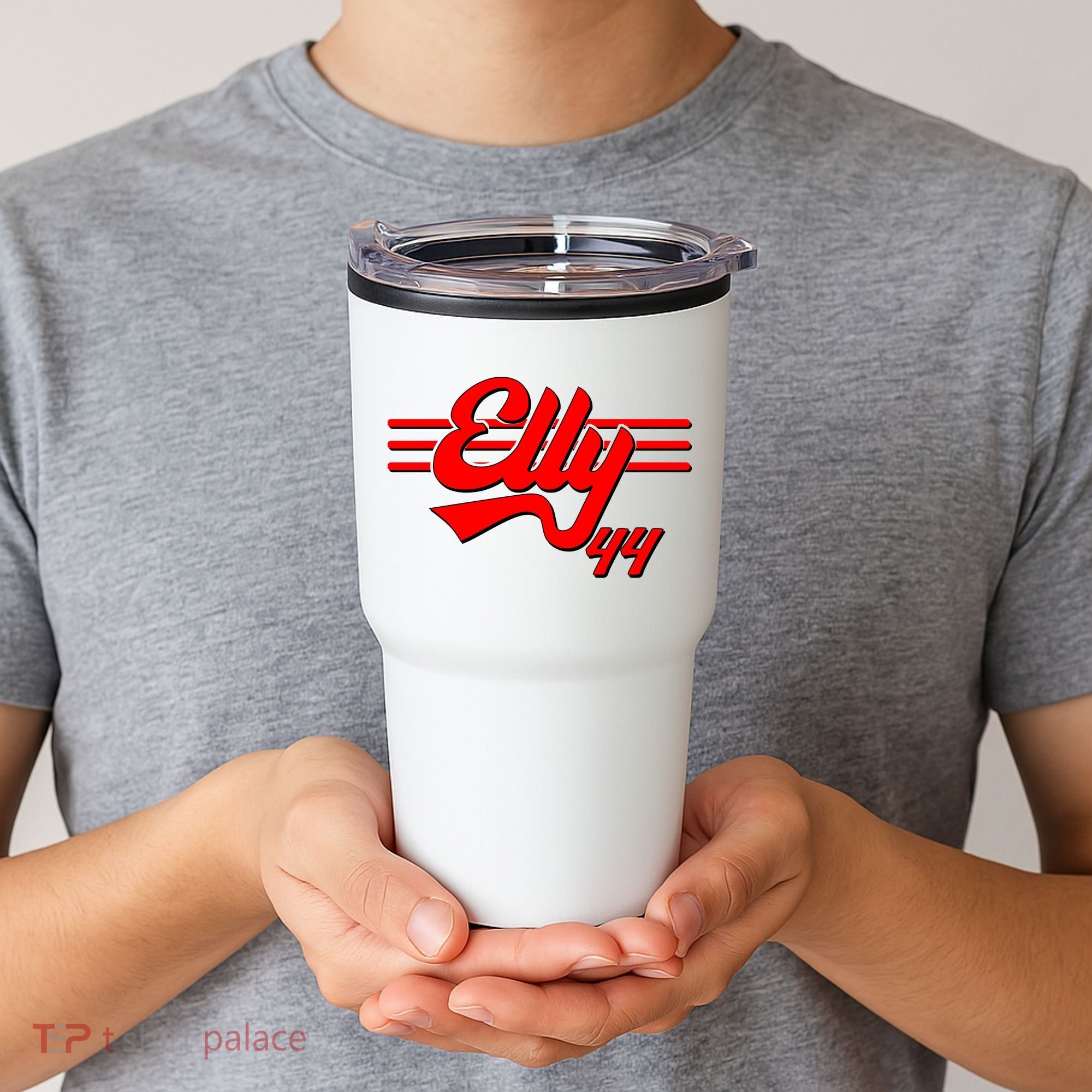 Elly 44 Cincinnati Baseball Tumbler