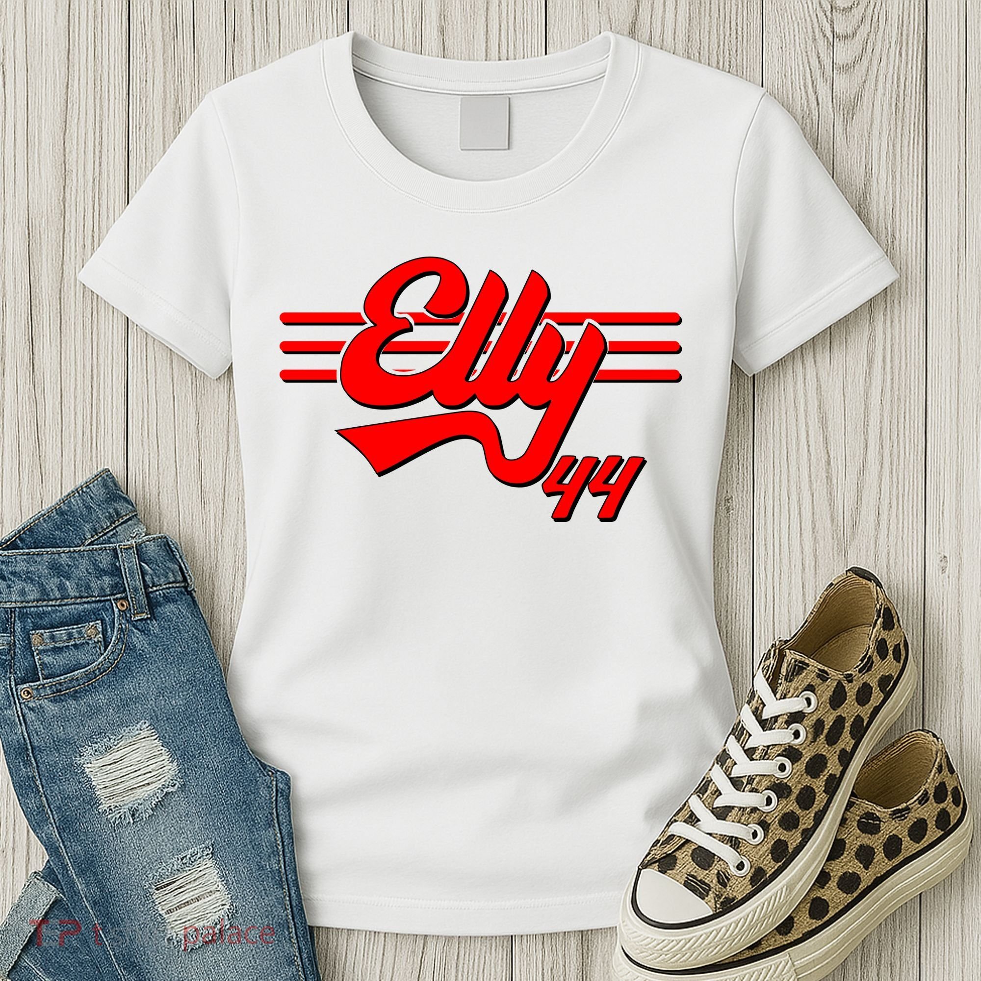 Elly 44 Cincinnati Baseball Women's T-Shirt