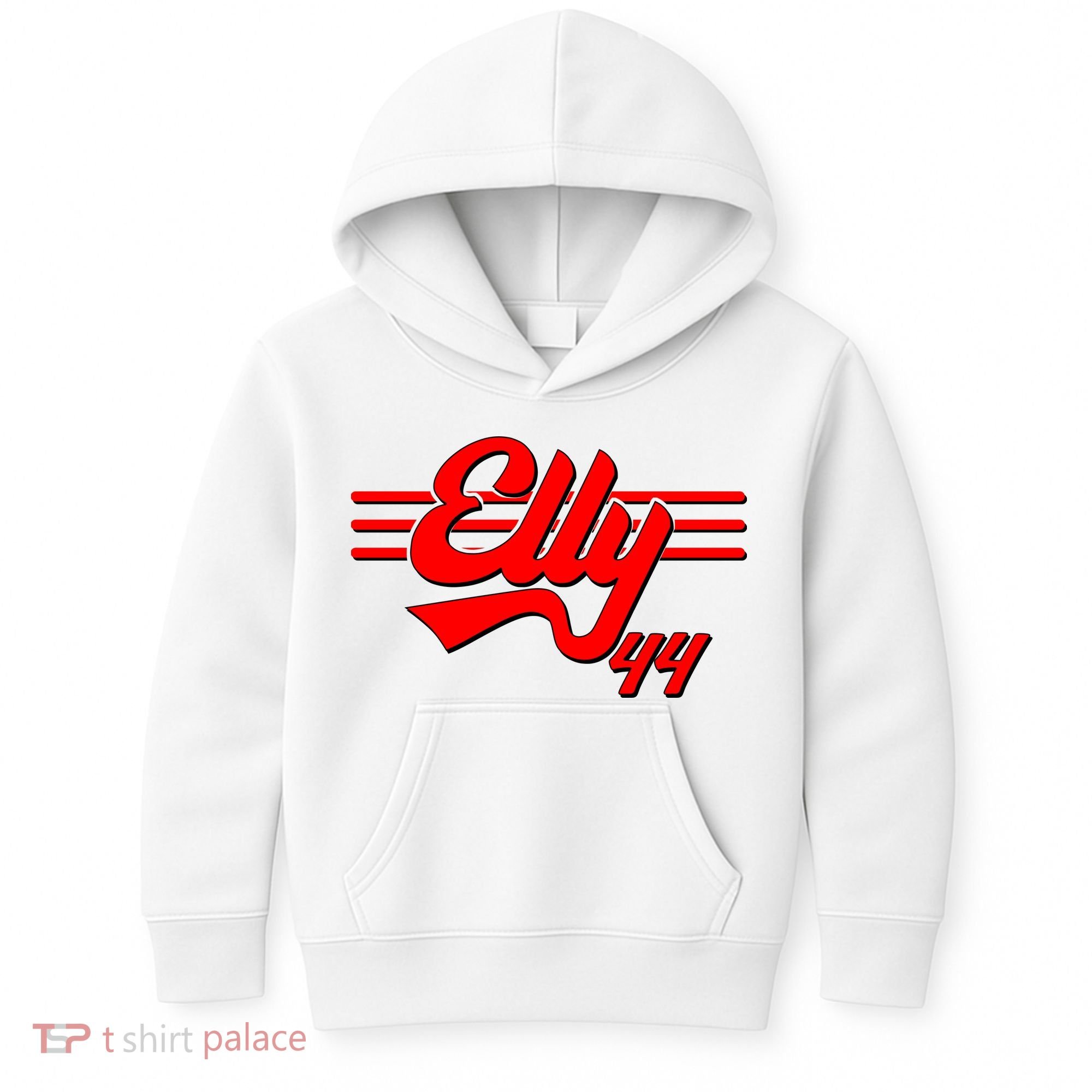 Elly 44 Cincinnati Baseball Kids Hoodie