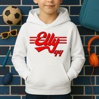 Elly 44 Cincinnati Baseball Kids Hoodie thumb 2