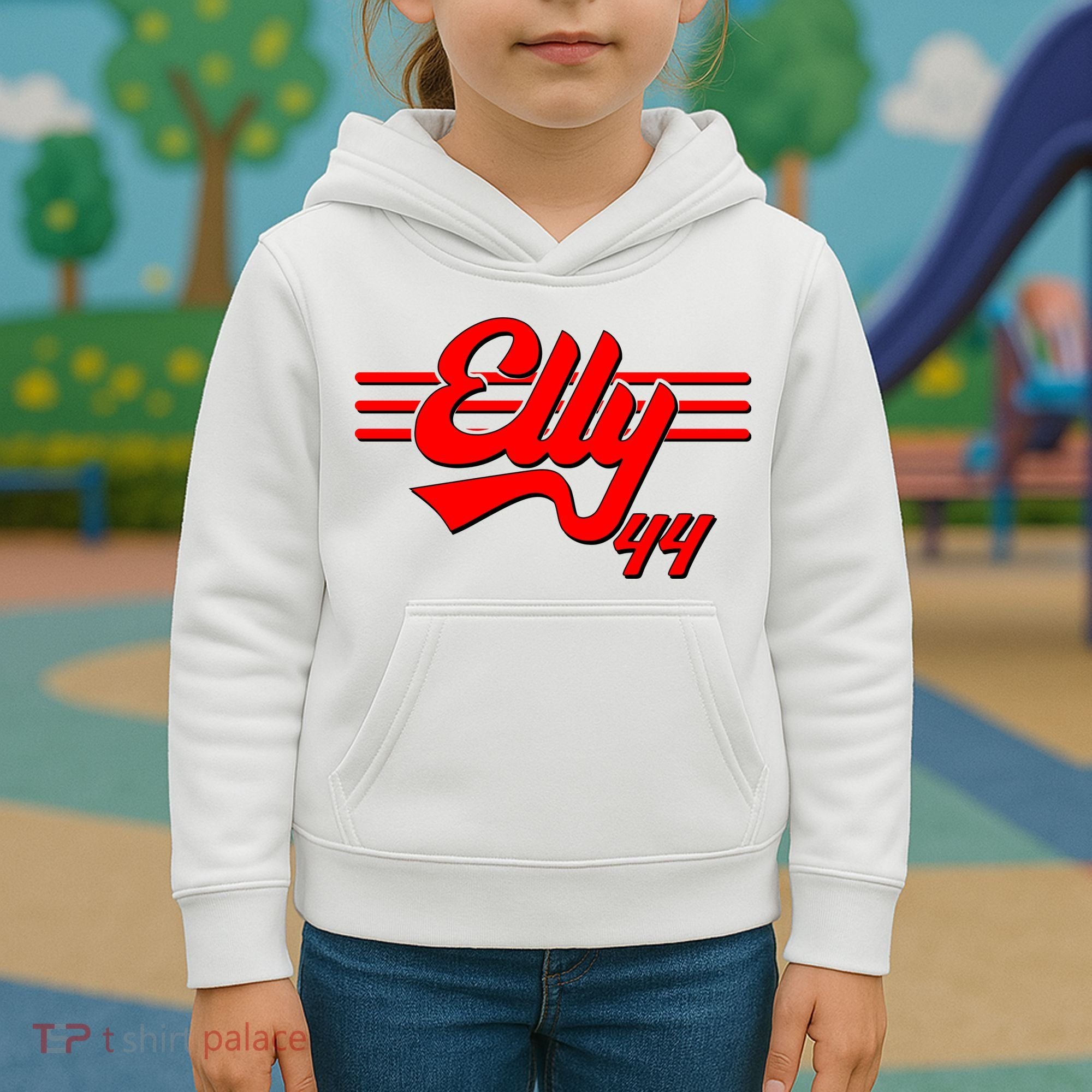 Elly 44 Cincinnati Baseball Kids Hoodie
