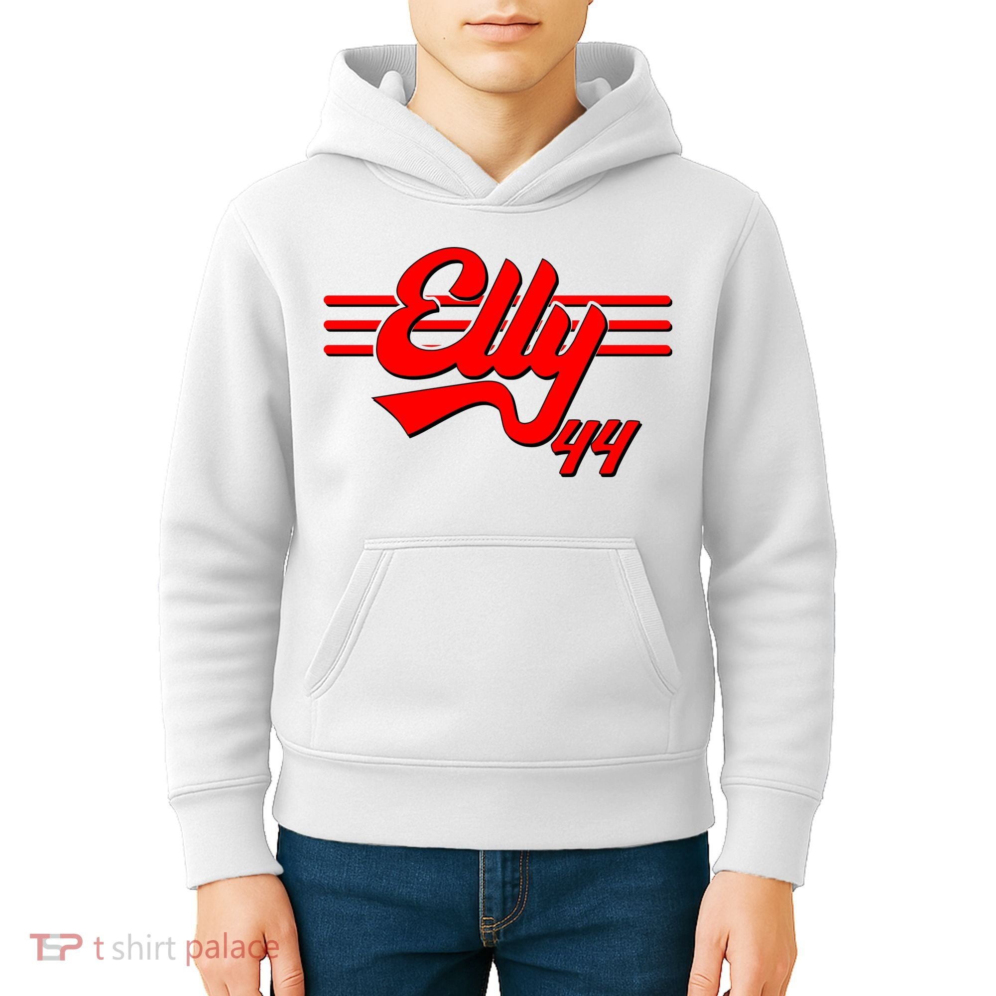 Elly 44 Cincinnati Baseball Kids Hoodie