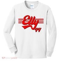 Elly 44 Cincinnati Baseball Kids Long Sleeve Shirt thumb 0