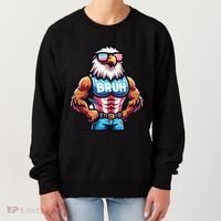 Eagle 4 Of July Women's Sweatshirt thumb 0